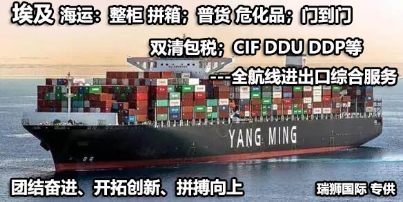 埃及專線 埃及海運船期查詢 埃及空運貨物追蹤 埃及?？章?lián)運雙清包稅門到門